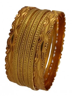 Gold Plated Bangles